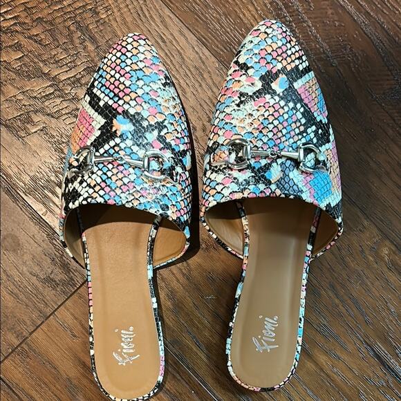 Fiona colorful size 9 mules - Picture 1 of 5